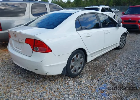2008 Honda Civic Lx z USA, uszkodzony, nr VIN 2HGFA16558H341175